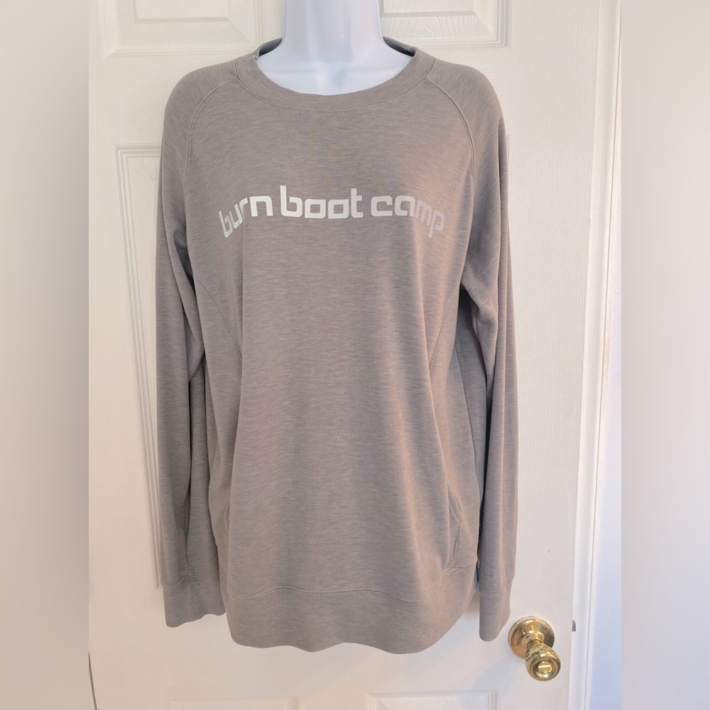 Burn Boot Camp Women’s Gray Sweatshirt